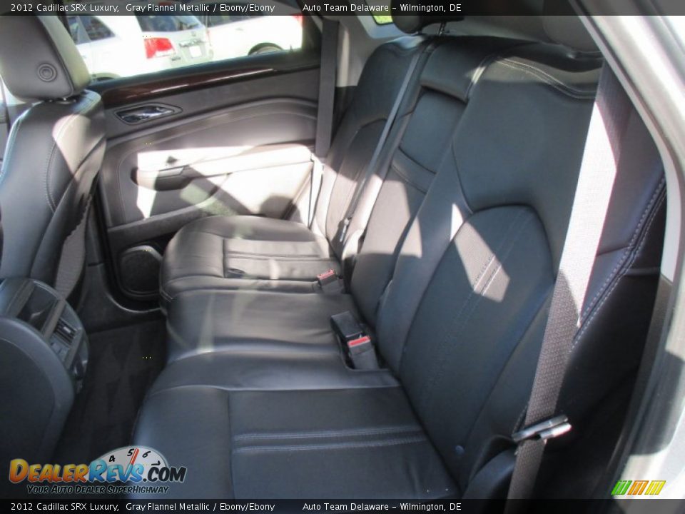 2012 Cadillac SRX Luxury Gray Flannel Metallic / Ebony/Ebony Photo #21
