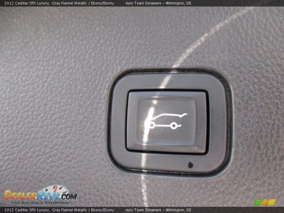 2012 Cadillac SRX Luxury Gray Flannel Metallic / Ebony/Ebony Photo #23