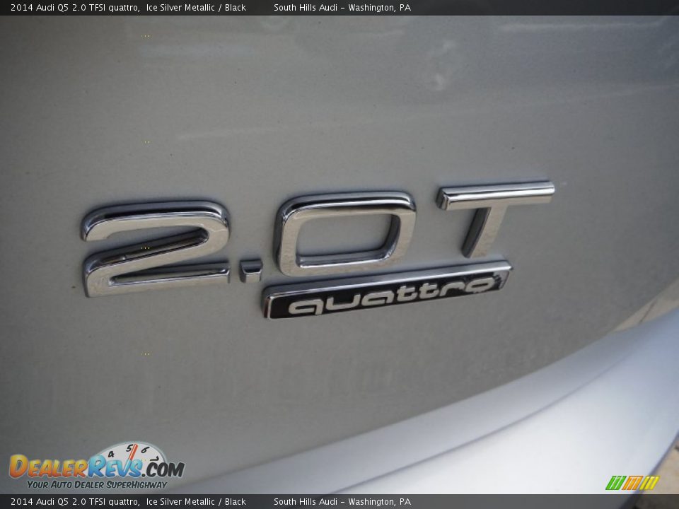 2014 Audi Q5 2.0 TFSI quattro Ice Silver Metallic / Black Photo #16