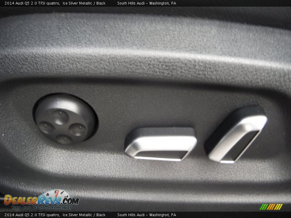 2014 Audi Q5 2.0 TFSI quattro Ice Silver Metallic / Black Photo #21