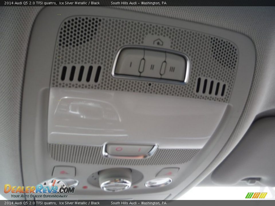 2014 Audi Q5 2.0 TFSI quattro Ice Silver Metallic / Black Photo #23