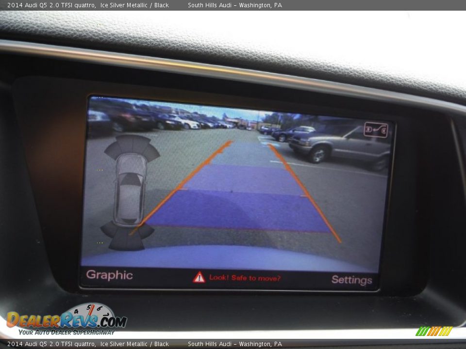 2014 Audi Q5 2.0 TFSI quattro Ice Silver Metallic / Black Photo #25