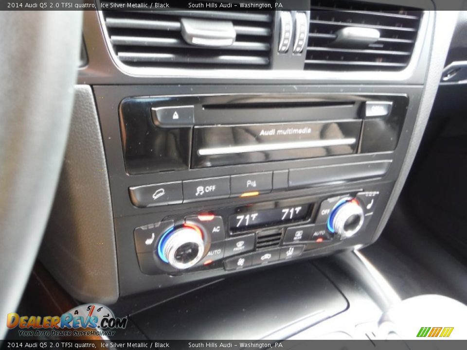2014 Audi Q5 2.0 TFSI quattro Ice Silver Metallic / Black Photo #26