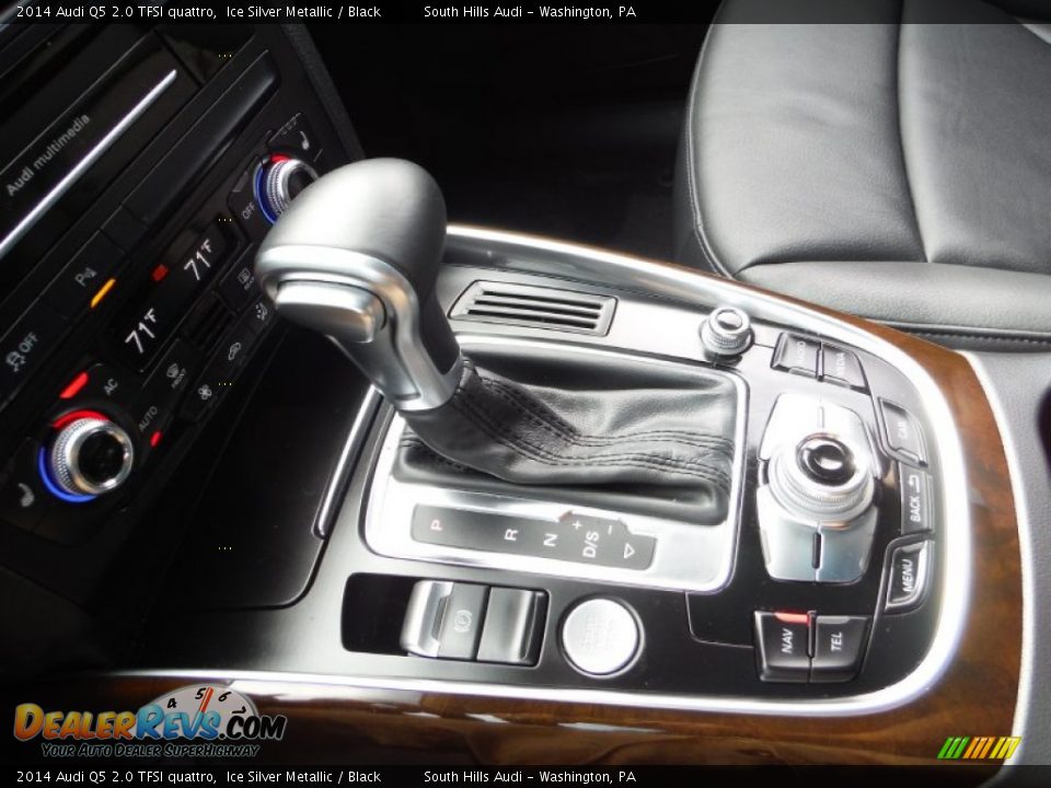 2014 Audi Q5 2.0 TFSI quattro Ice Silver Metallic / Black Photo #27