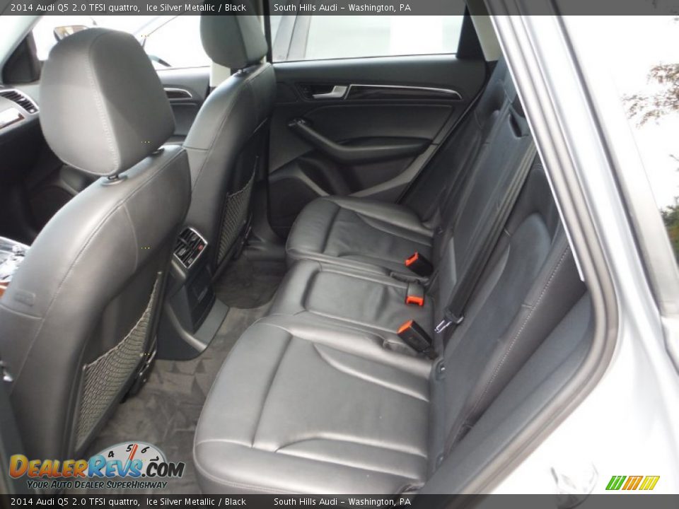 2014 Audi Q5 2.0 TFSI quattro Ice Silver Metallic / Black Photo #29