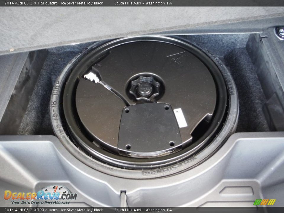 2014 Audi Q5 2.0 TFSI quattro Ice Silver Metallic / Black Photo #32