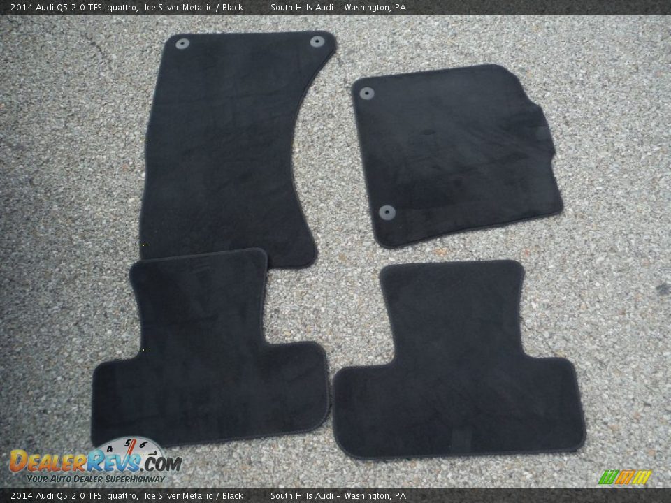2014 Audi Q5 2.0 TFSI quattro Ice Silver Metallic / Black Photo #33