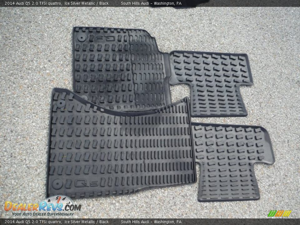 2014 Audi Q5 2.0 TFSI quattro Ice Silver Metallic / Black Photo #34