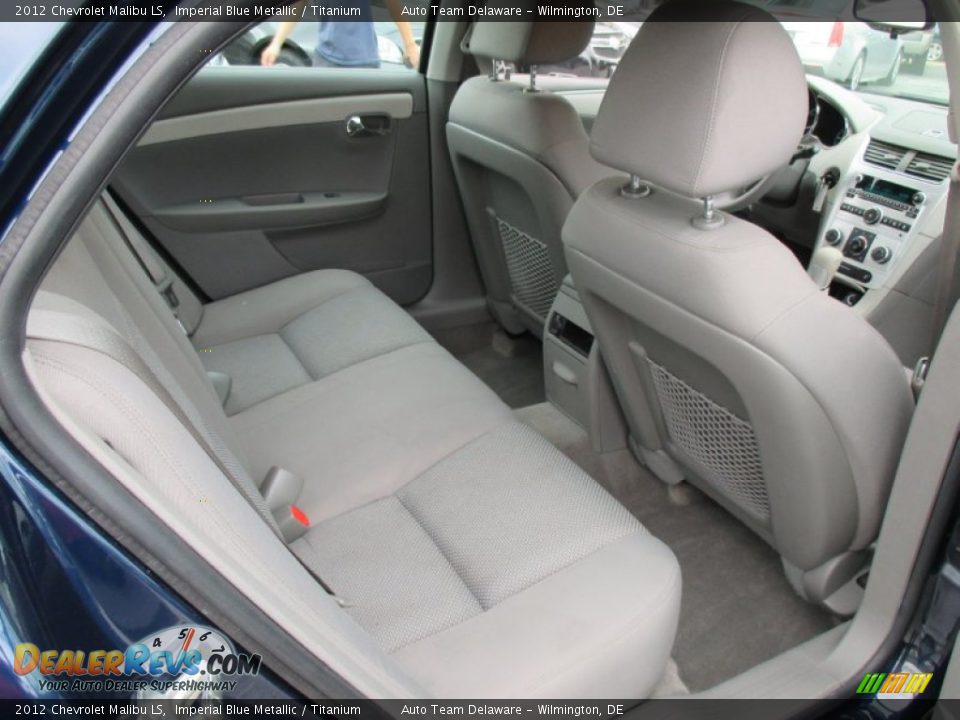 2012 Chevrolet Malibu LS Imperial Blue Metallic / Titanium Photo #19