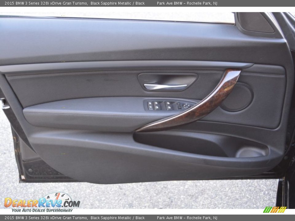 2015 BMW 3 Series 328i xDrive Gran Turismo Black Sapphire Metallic / Black Photo #8