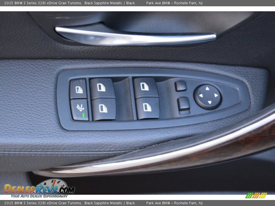 2015 BMW 3 Series 328i xDrive Gran Turismo Black Sapphire Metallic / Black Photo #9