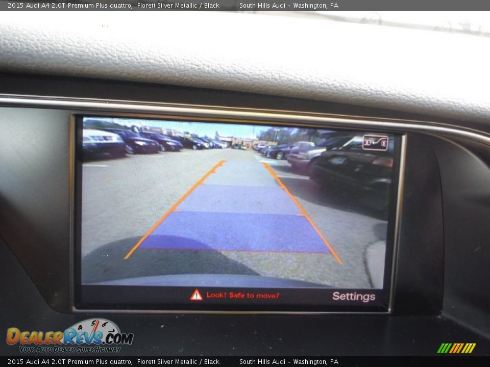 2015 Audi A4 2.0T Premium Plus quattro Florett Silver Metallic / Black Photo #27