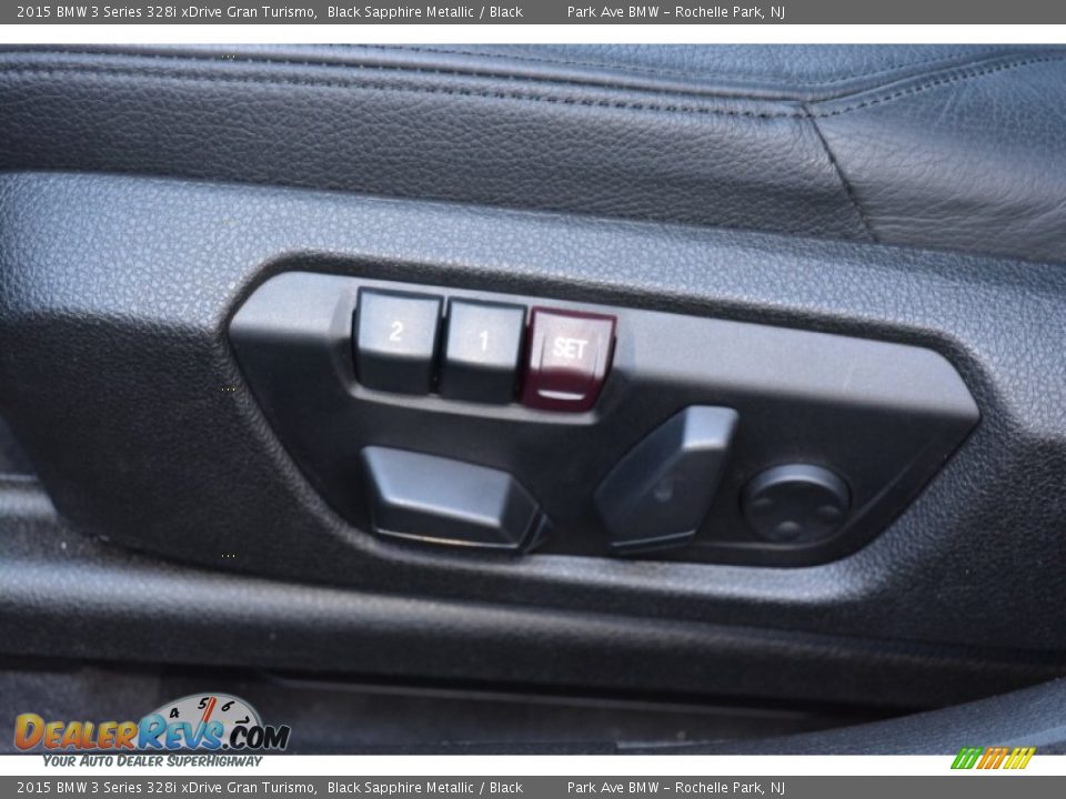 2015 BMW 3 Series 328i xDrive Gran Turismo Black Sapphire Metallic / Black Photo #12