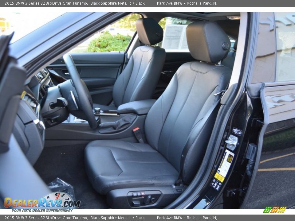2015 BMW 3 Series 328i xDrive Gran Turismo Black Sapphire Metallic / Black Photo #13