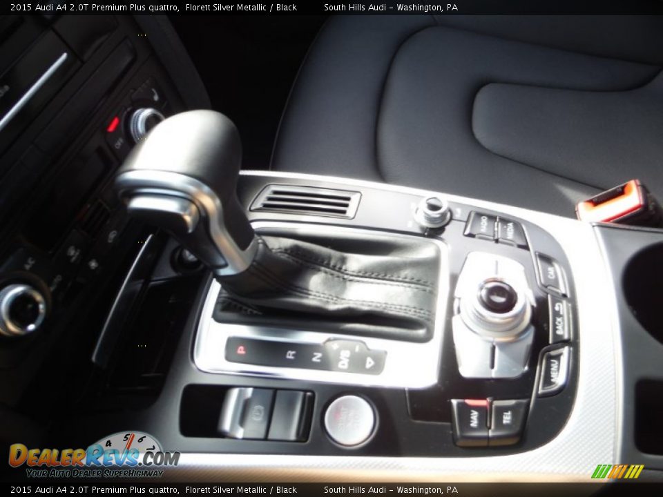 2015 Audi A4 2.0T Premium Plus quattro Florett Silver Metallic / Black Photo #29