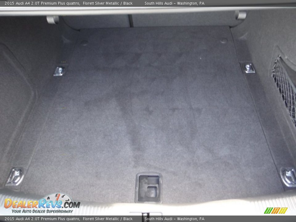 2015 Audi A4 2.0T Premium Plus quattro Florett Silver Metallic / Black Photo #34