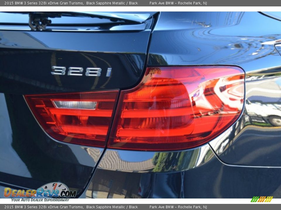 2015 BMW 3 Series 328i xDrive Gran Turismo Black Sapphire Metallic / Black Photo #23