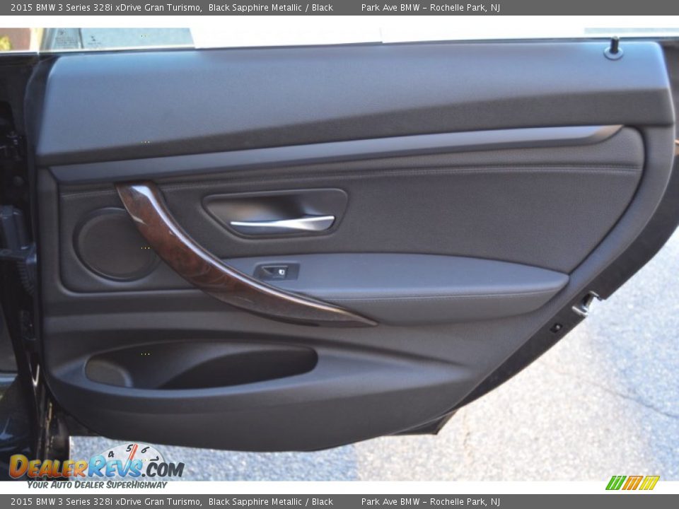 2015 BMW 3 Series 328i xDrive Gran Turismo Black Sapphire Metallic / Black Photo #24