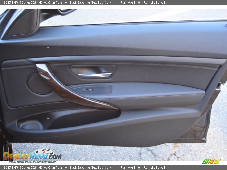 2015 BMW 3 Series 328i xDrive Gran Turismo Black Sapphire Metallic / Black Photo #26