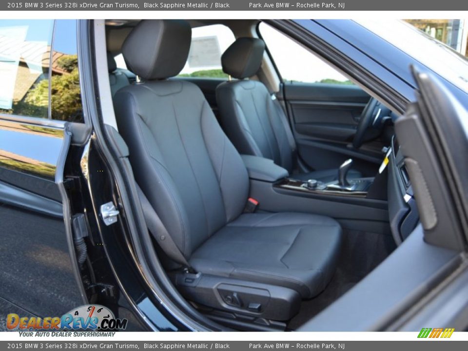 2015 BMW 3 Series 328i xDrive Gran Turismo Black Sapphire Metallic / Black Photo #29