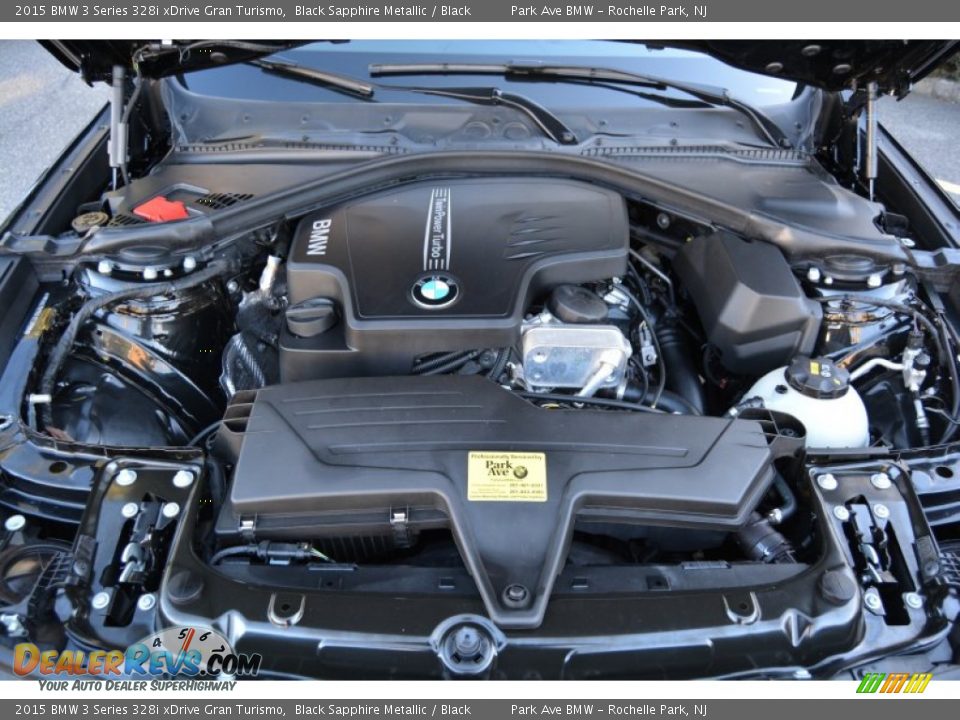 2015 BMW 3 Series 328i xDrive Gran Turismo Black Sapphire Metallic / Black Photo #30