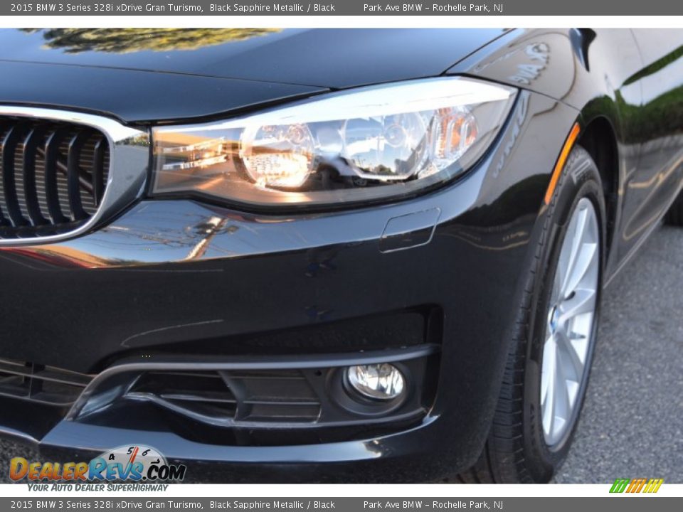 2015 BMW 3 Series 328i xDrive Gran Turismo Black Sapphire Metallic / Black Photo #31