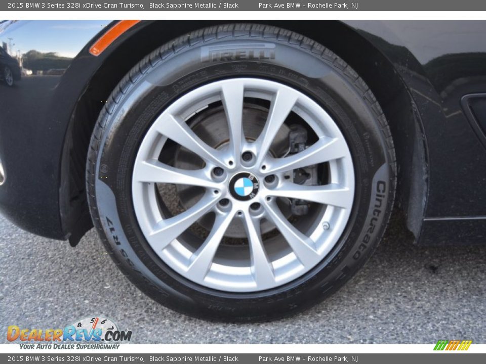 2015 BMW 3 Series 328i xDrive Gran Turismo Black Sapphire Metallic / Black Photo #32
