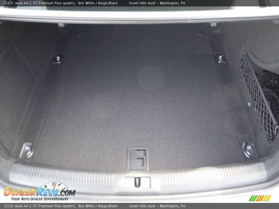 2015 Audi A4 2.0T Premium Plus quattro Ibis White / Beige/Black Photo #34