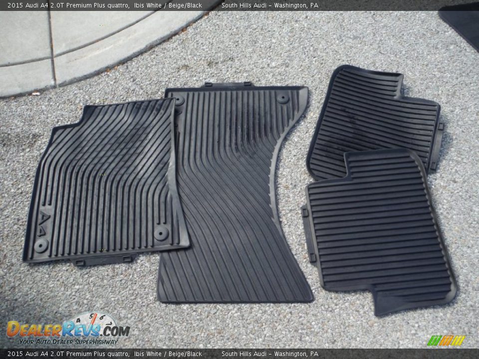 2015 Audi A4 2.0T Premium Plus quattro Ibis White / Beige/Black Photo #36