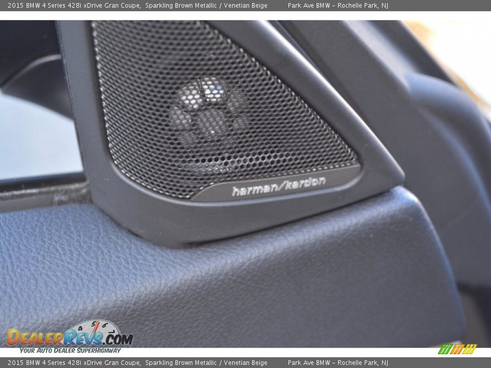 2015 BMW 4 Series 428i xDrive Gran Coupe Sparkling Brown Metallic / Venetian Beige Photo #10