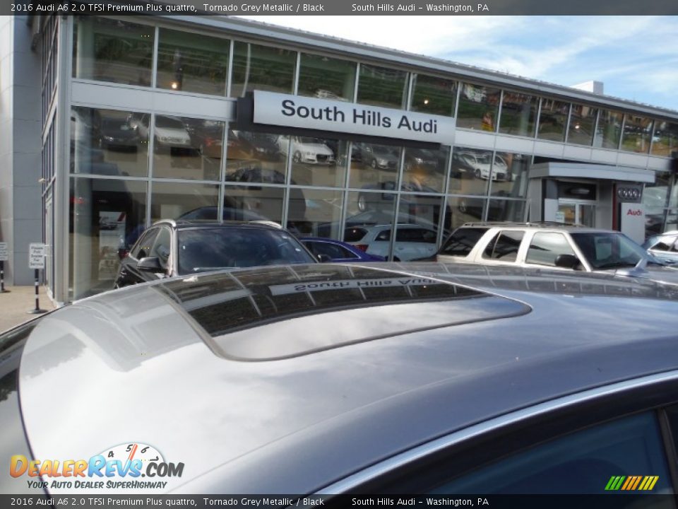 2016 Audi A6 2.0 TFSI Premium Plus quattro Tornado Grey Metallic / Black Photo #3