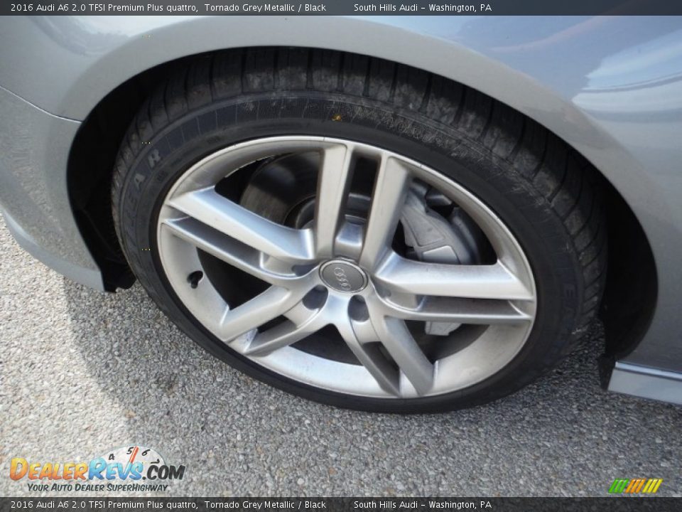 2016 Audi A6 2.0 TFSI Premium Plus quattro Tornado Grey Metallic / Black Photo #5