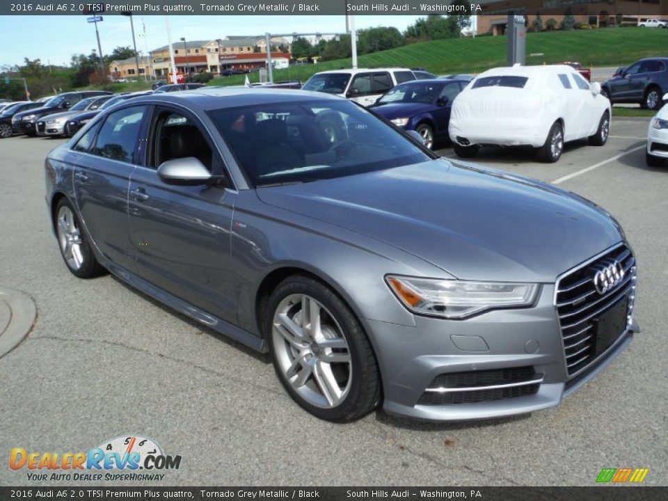 Front 3/4 View of 2016 Audi A6 2.0 TFSI Premium Plus quattro Photo #9
