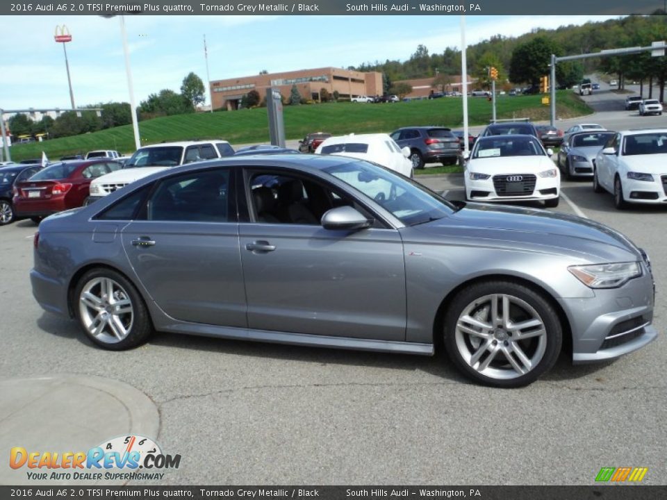 Tornado Grey Metallic 2016 Audi A6 2.0 TFSI Premium Plus quattro Photo #10