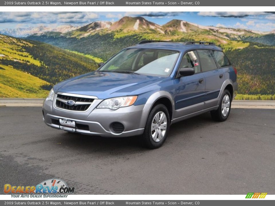 Front 3/4 View of 2009 Subaru Outback 2.5i Wagon Photo #5