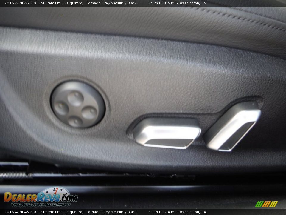 2016 Audi A6 2.0 TFSI Premium Plus quattro Tornado Grey Metallic / Black Photo #21