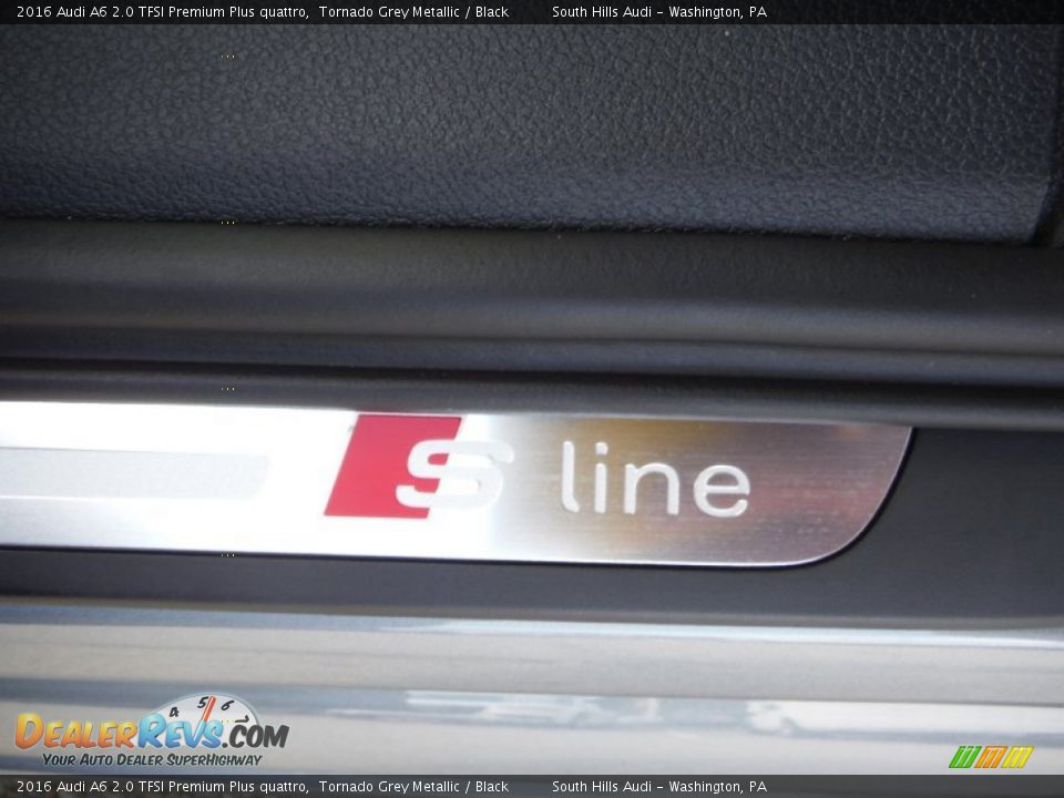 2016 Audi A6 2.0 TFSI Premium Plus quattro Tornado Grey Metallic / Black Photo #24