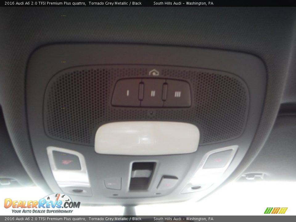 2016 Audi A6 2.0 TFSI Premium Plus quattro Tornado Grey Metallic / Black Photo #31