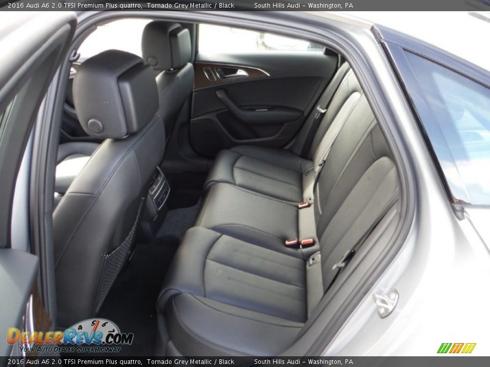 2016 Audi A6 2.0 TFSI Premium Plus quattro Tornado Grey Metallic / Black Photo #32