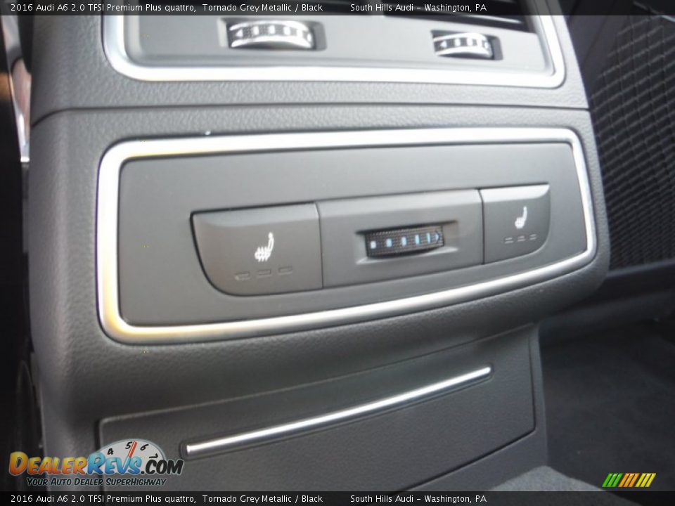 2016 Audi A6 2.0 TFSI Premium Plus quattro Tornado Grey Metallic / Black Photo #33