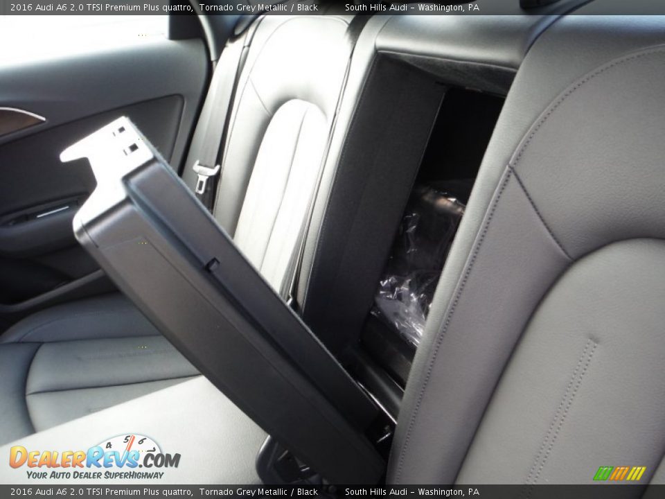 2016 Audi A6 2.0 TFSI Premium Plus quattro Tornado Grey Metallic / Black Photo #34
