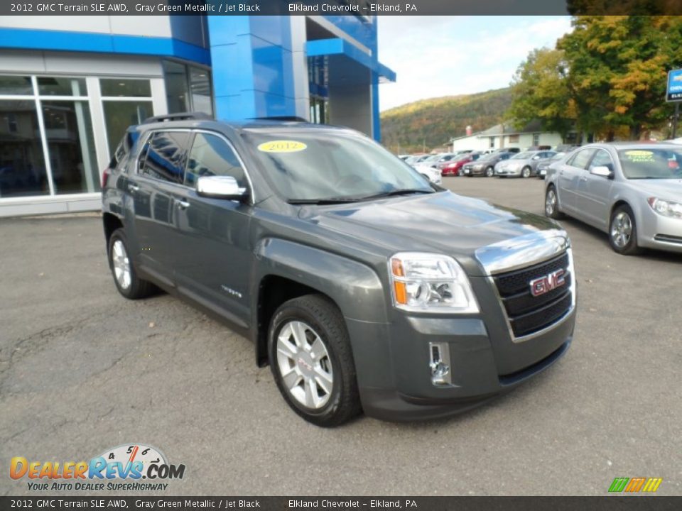 Front 3/4 View of 2012 GMC Terrain SLE AWD Photo #3