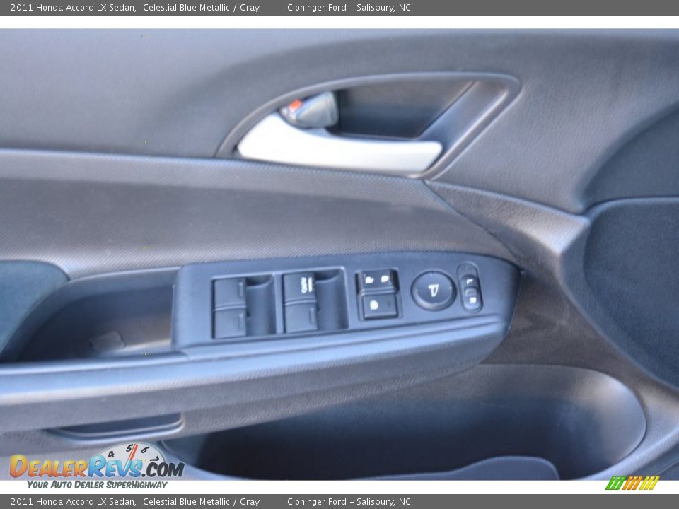 2011 Honda Accord LX Sedan Celestial Blue Metallic / Gray Photo #9