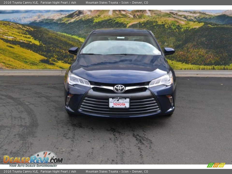 2016 Toyota Camry XLE Parisian Night Pearl / Ash Photo #2
