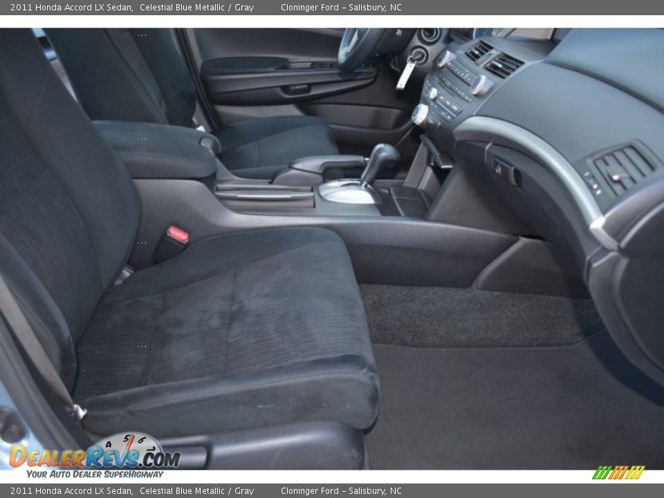 2011 Honda Accord LX Sedan Celestial Blue Metallic / Gray Photo #17