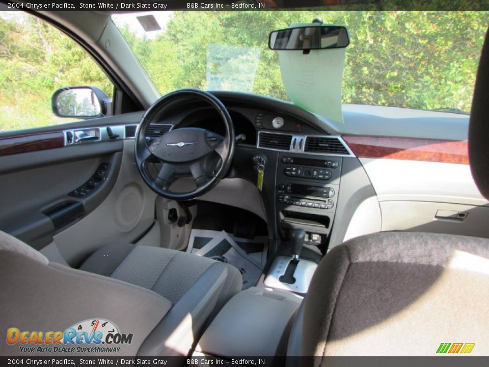 2004 Chrysler Pacifica Stone White / Dark Slate Gray Photo #15