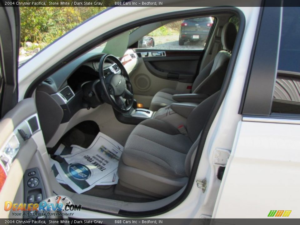 2004 Chrysler Pacifica Stone White / Dark Slate Gray Photo #24
