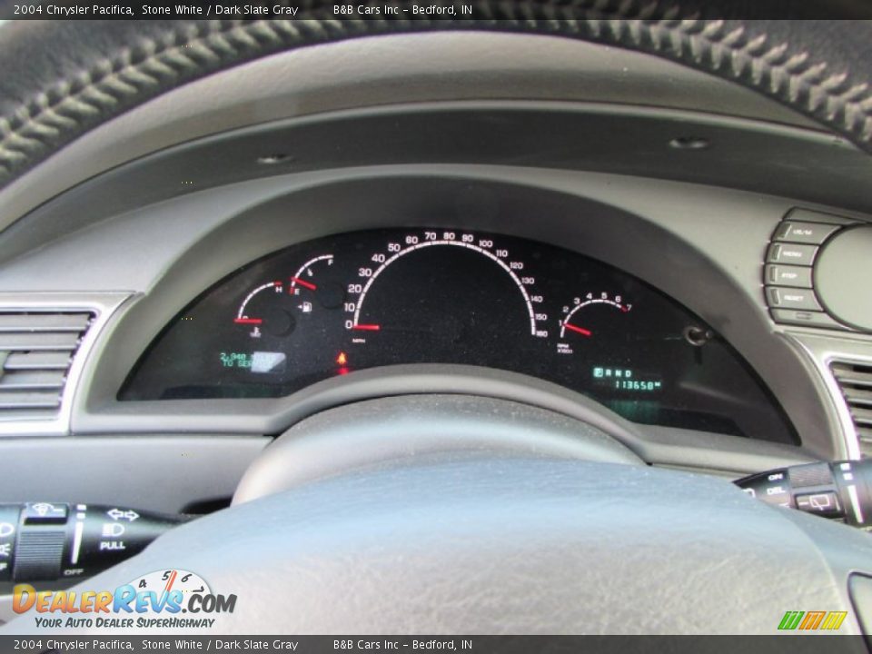 2004 Chrysler Pacifica Stone White / Dark Slate Gray Photo #30