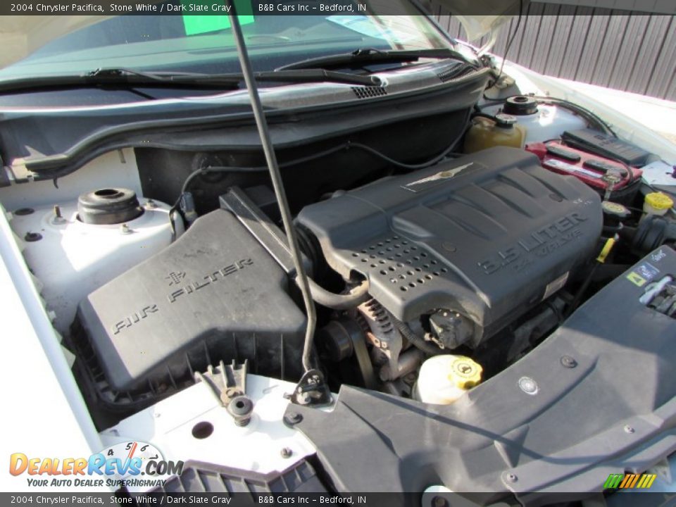 2004 Chrysler Pacifica Stone White / Dark Slate Gray Photo #32