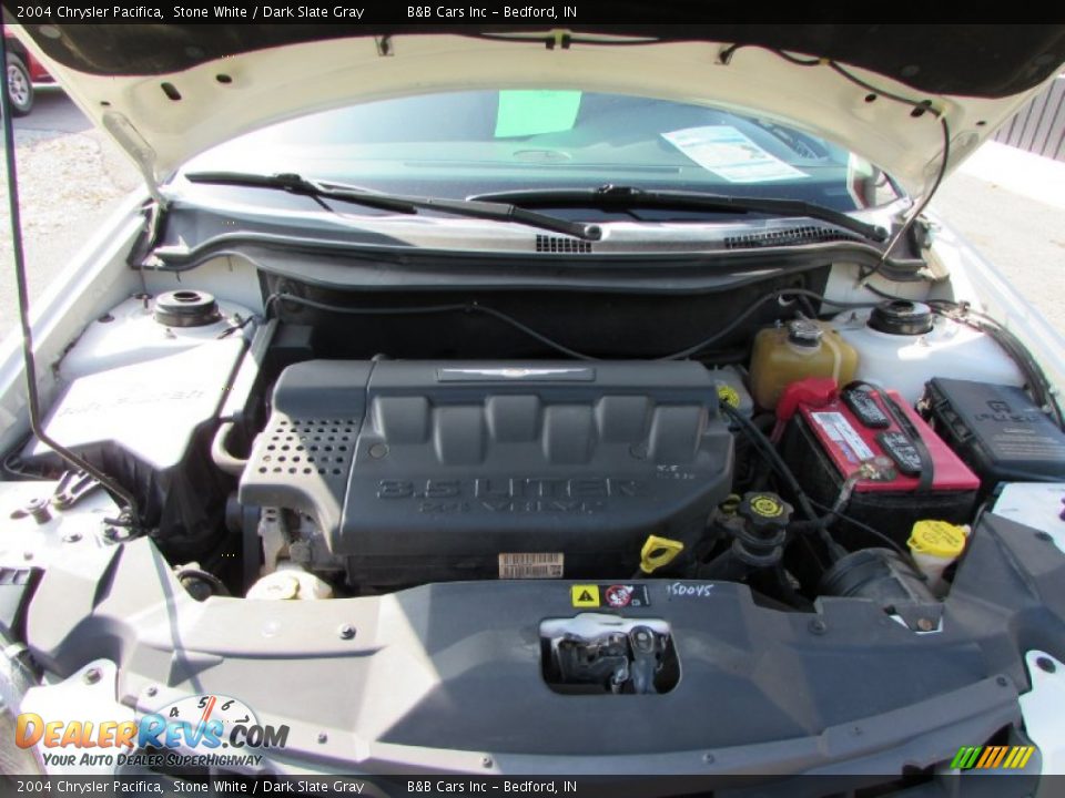 2004 Chrysler Pacifica Stone White / Dark Slate Gray Photo #33